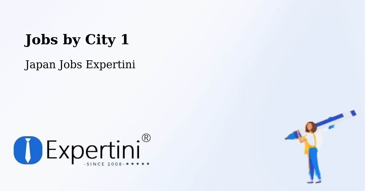 City Jobs in Japan - Expertini