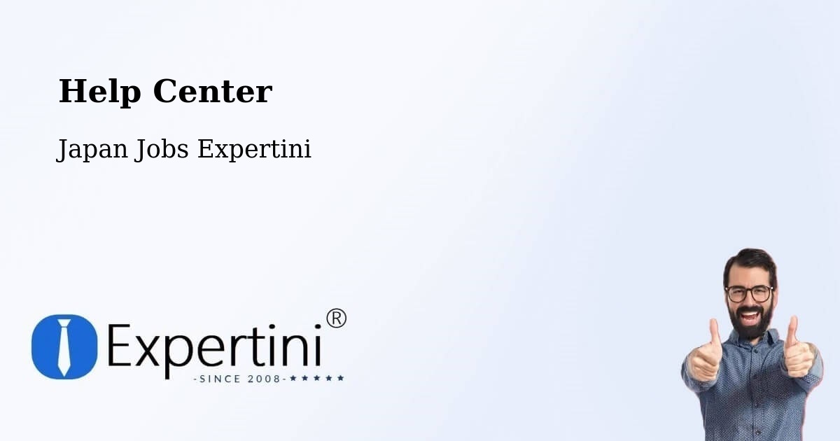 Help Center – Akashi - Japan Jobs Expertini