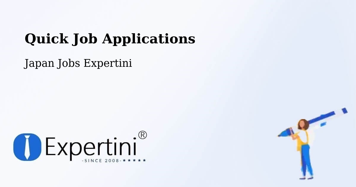 Quick Apply Feature – Akashi - Japan Jobs Expertini